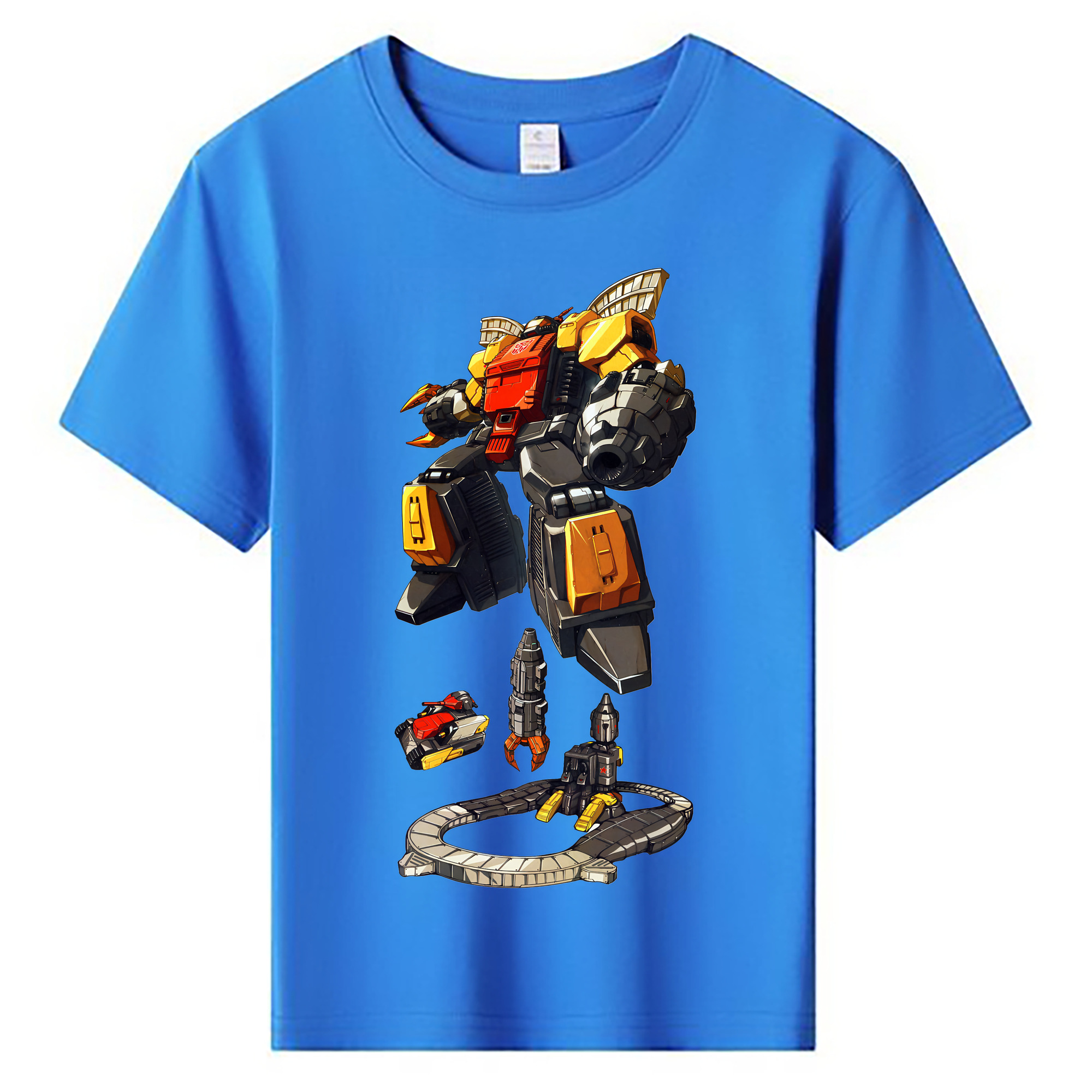 （画像用） Transformers トランスフォーマー 綿100％キッズTシャツ（フロントプリント）